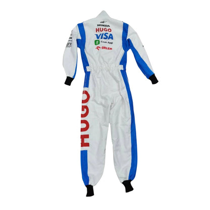 2024 F1 Racing Costume Worn by Daniel Ricciardo & Yuki Tsunoda – Las Vegas GP Team RB