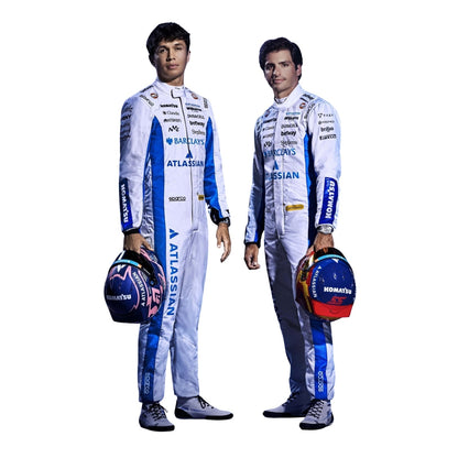 2026 F1 Racing Costume – Worn by Carlos Sainz & Alexander Albon - Team Williams - Arix Racewear