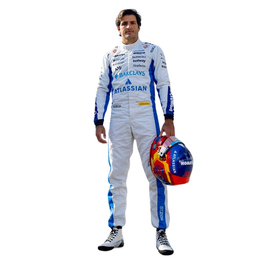 2026 F1 Racing Costume – Worn by Carlos Sainz - Team Williams - Arix Racewear