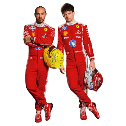 2026 F1 Racing Costume – Worn by Charles Leclerc & Lewis Hamilton - Team Ferrari