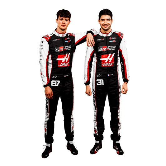 2026 F1 Racing Costume – Worn by Esteban Ocon & Oliver Bearman - Team Haas