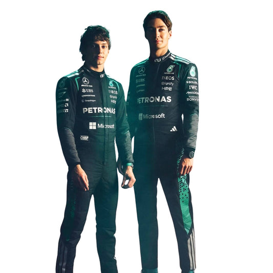 2026 F1 Racing Costume – Worn by George Russell & Andrea Kimi Antonelli - Team Mercedes - Arix Racewear