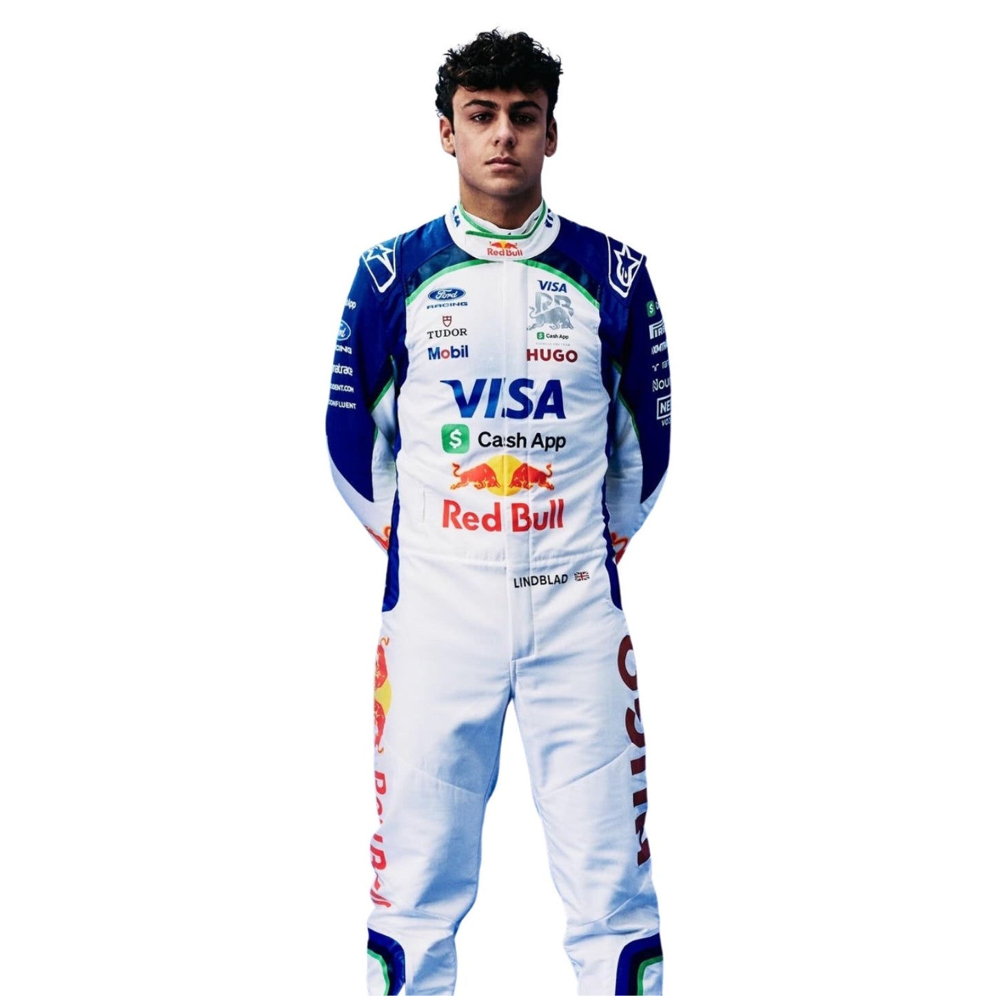 2026 F1 Racing Costume – Worn by Arvid Lindblad - Team RB