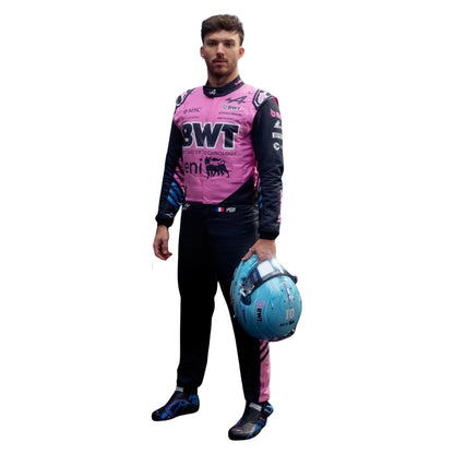Full View Of 2026 F1 Racing Costume – Worn by Pierre Gasly - Team Alpine