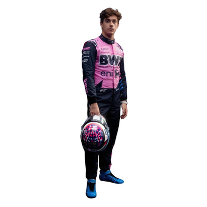 Full View of 2026 F1 Racing Costume – Worn by Franco Colapinto - Team Alpine
