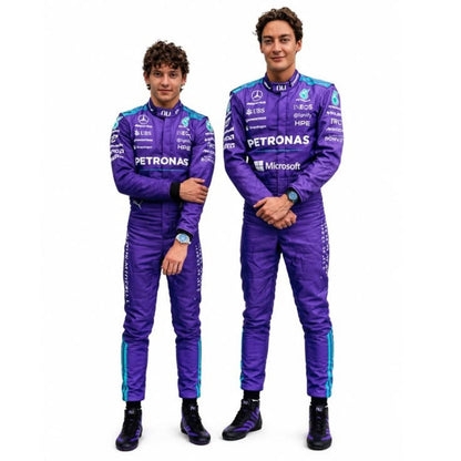 2026 Miami GP F1 Racing Costume – Worn by George Russell & Andrea Kimi Antonelli - Team Mercedes