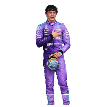 2026 Miami GP F1 Racing Costume – Worn by George Russell & Andrea Kimi Antonelli - Team Mercedes