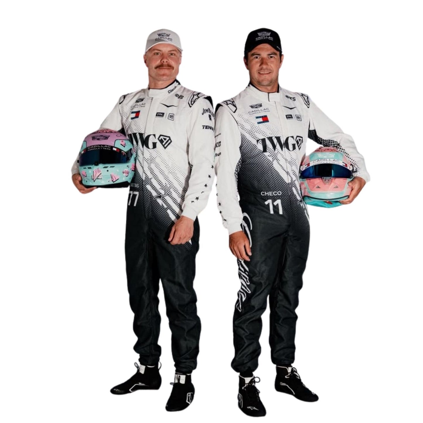 2026 Miami GP F1 Racing Costume – Worn by Valtteri Bottas & Sergio Perez - Team Cadillac