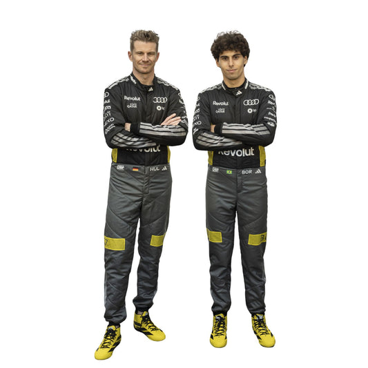 2026 Monaco GP F1 Racing Costume – Worn by Gabriel Bortoleto & Nico Hulkenberg - Team Audi