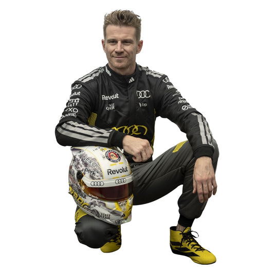 2026 Monaco GP F1 Racing Costume – Worn by Gabriel Bortoleto & Nico Hulkenberg - Team Audi