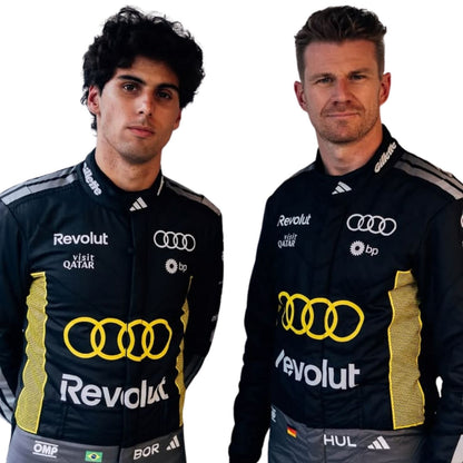 2026 Monaco GP F1 Racing Costume – Worn by Gabriel Bortoleto & Nico Hulkenberg - Team Audi