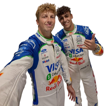 Liam And Arvid in 2026 racing suits Taking Selfie - Arix Racewear
