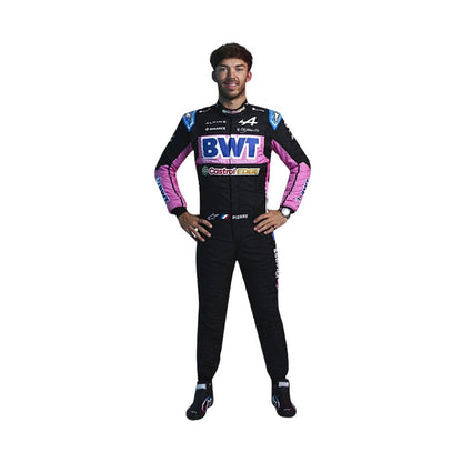2024 F1 Racing Costume Worn by Esteban Ocon &  Pierre Gasly  – Monaco GP Team Alpine