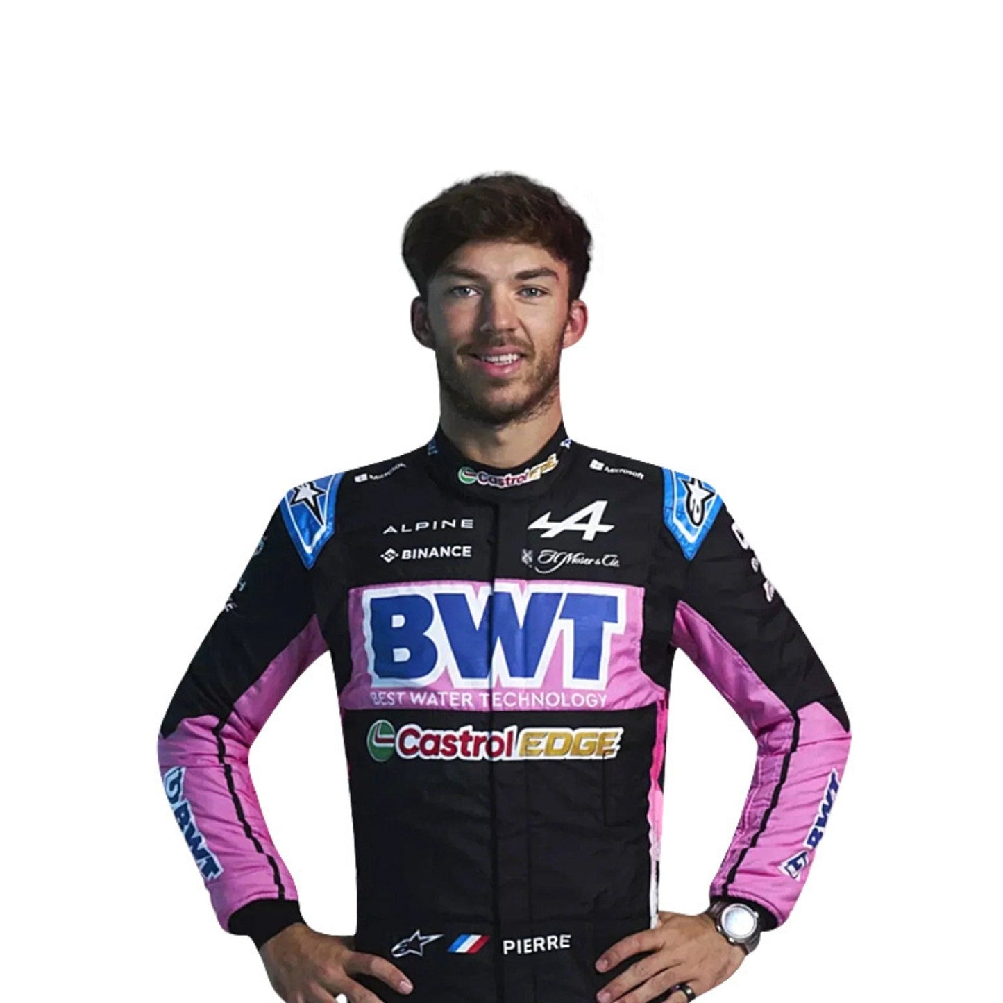 2024 F1 Racing Costume Worn by Esteban Ocon &  Pierre Gasly  – Monaco GP Team Alpine