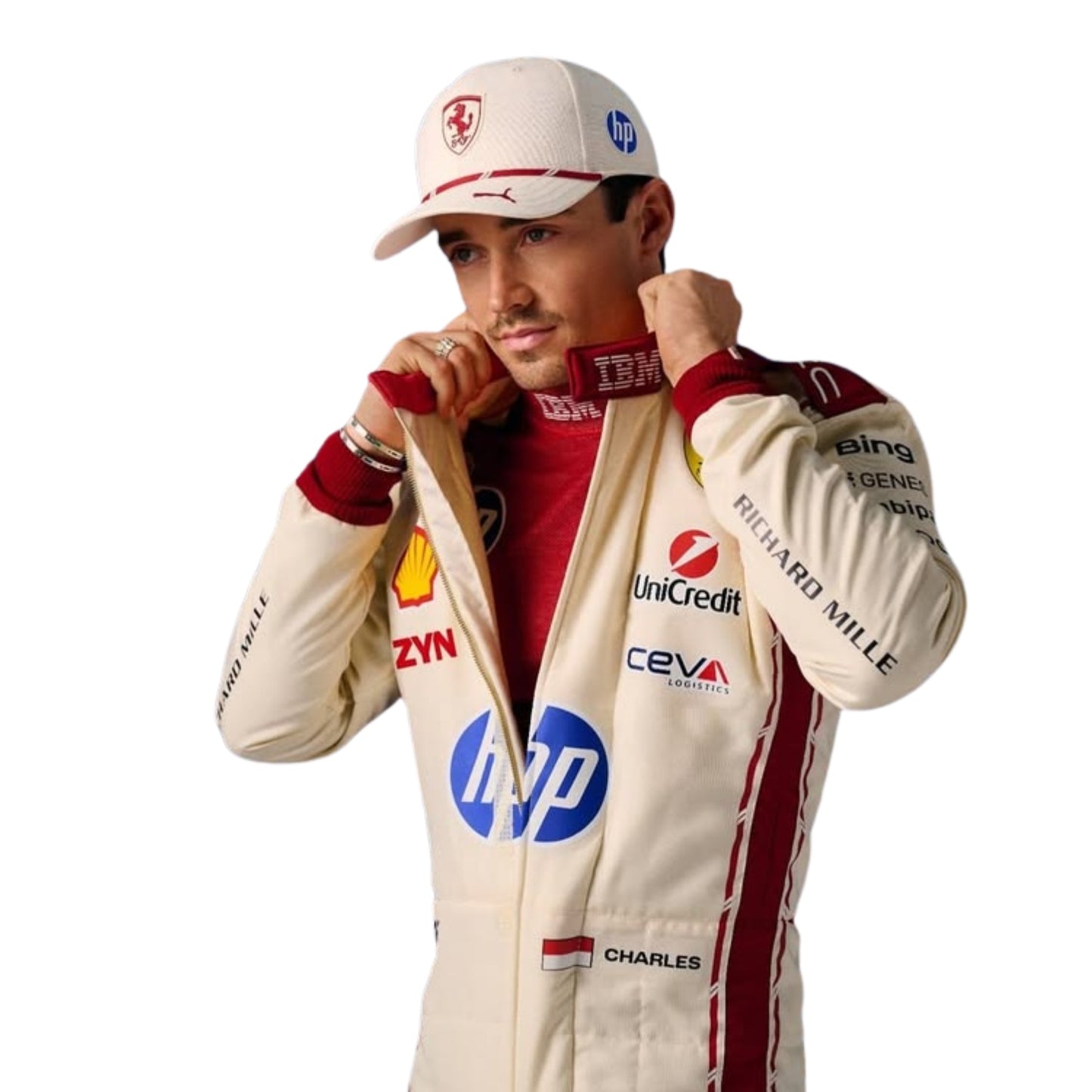 Charles Leclerc 2026 F1 Racing Suit Team Ferrari Monaco GP
