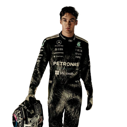 George Russell 2026 F1 Racing Suit Team Mercedes Japanese GP