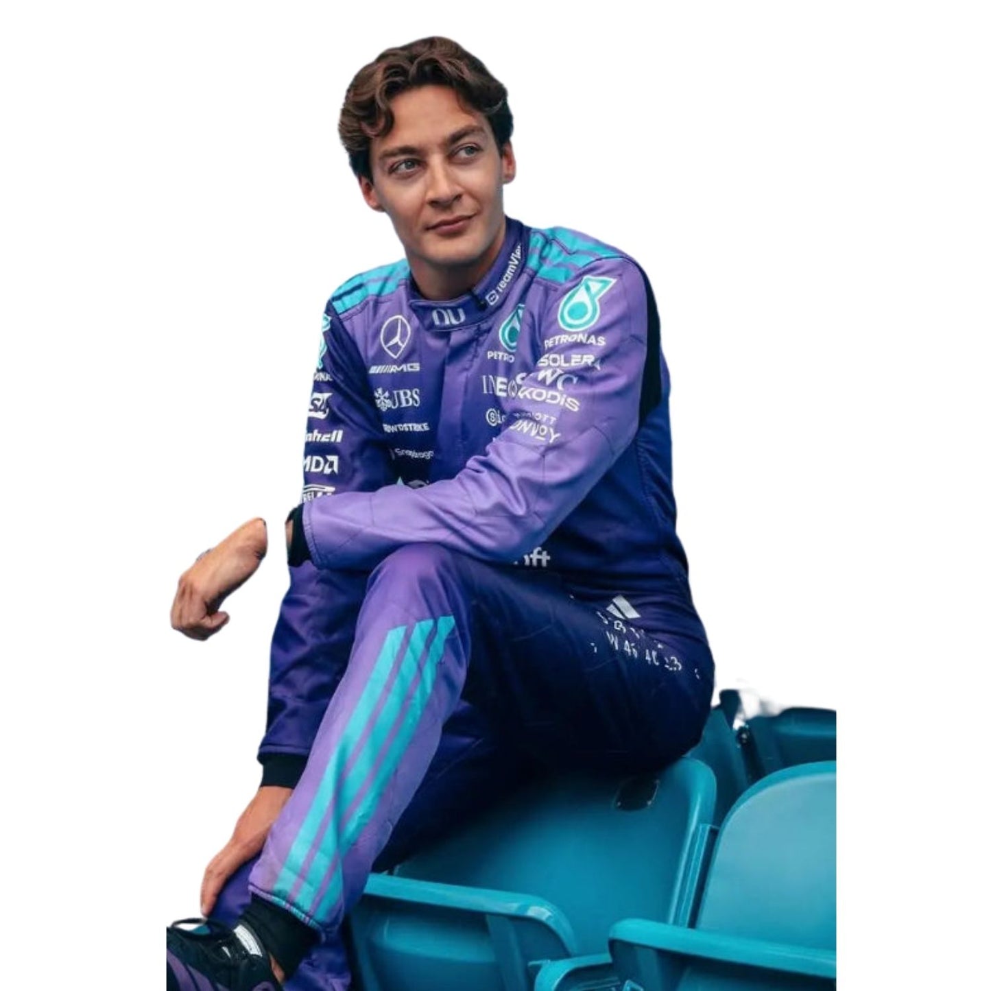 George Russell 2026 F1 Racing Suit Team Mercedes Miami GP