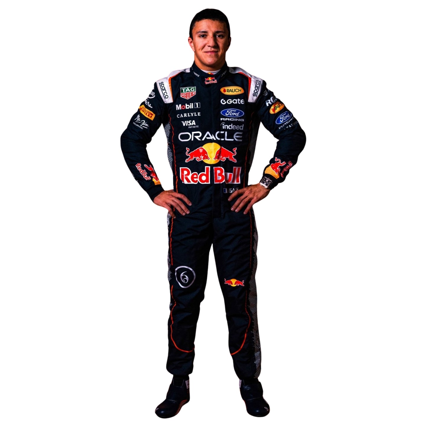 Isack Hadjar 2026 F1 Racing Suit Team Red Bull Dutch GP