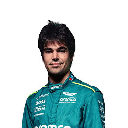 2024 F1 Racing Costume Worn by Fernando Alonso & Lance Stroll Team Aston Martin