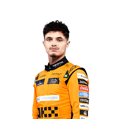 2024 F1 Racing Costume Worn by Lando Norris & Oscar PiastriTeam Mclaren