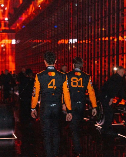 2025 F1 Racing Costume Worn by Lando Norris & Oscar Piastri Team Mclaren