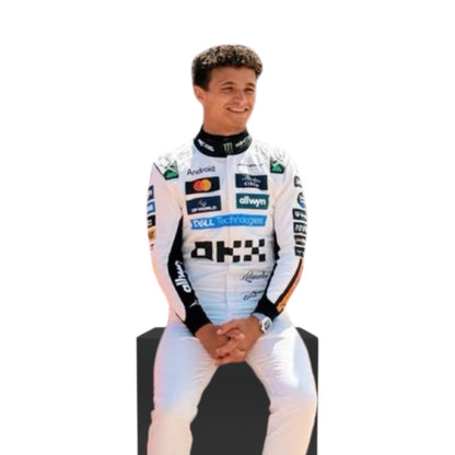 Lando Norris 2025 Monaco GP F1 Racing Suit Team Mclaren