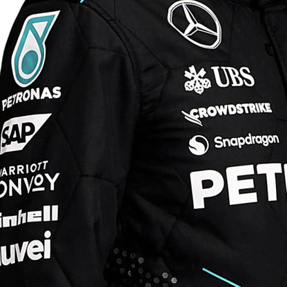 2024 F1 Racing Costume Worn by George Russell & Lewis Hamilton Team Mercedes