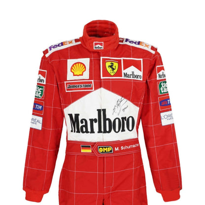 Michael Schumacher 2002 F1 Racing Suit Team Ferrari