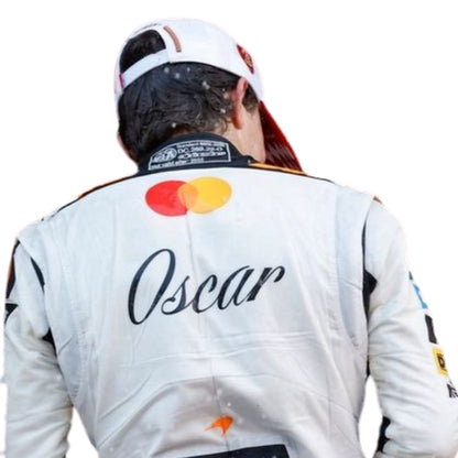 2025 F1 Racing Costume Worn by Lando Norris & Oscar Piastri - Monaco GP Team Mclaren