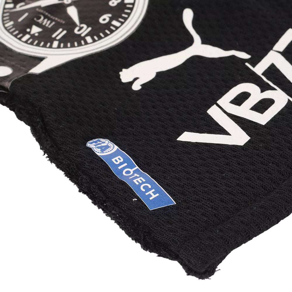 Valtteri Bottas 2020 F1 racing Gloves with Puma logo and 'VBT' branding, featuring a watch on top.